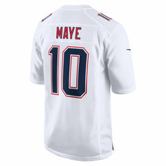New England Patriots Nike Drake Maye Game Jersey
