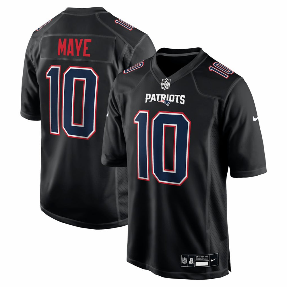 New England Patriots Nike Drake Maye Game Jersey