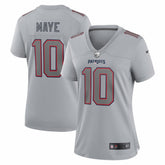 New England Patriots Nike Drake Maye Women's Fashion Atmosphere Fashion Game Jersey