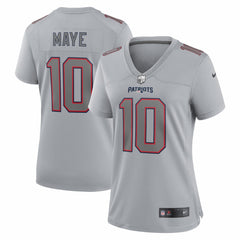New England Patriots Nike Drake Maye Women's Fashion Atmosphere Fashion Game Jersey