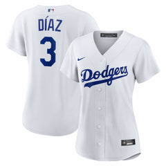 Edwin Díaz Los Angeles Dodgers Women's Home Replica Jersey - White