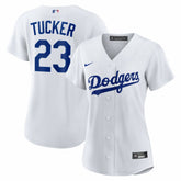 Kyle Tucker Los Angeles Dodgers Women's Home Replica Jersey - White
