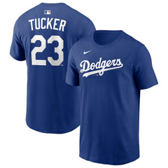 Kyle Tucker Los Angeles Dodgers Nike Name & Number T-Shirt | MLB Outlet