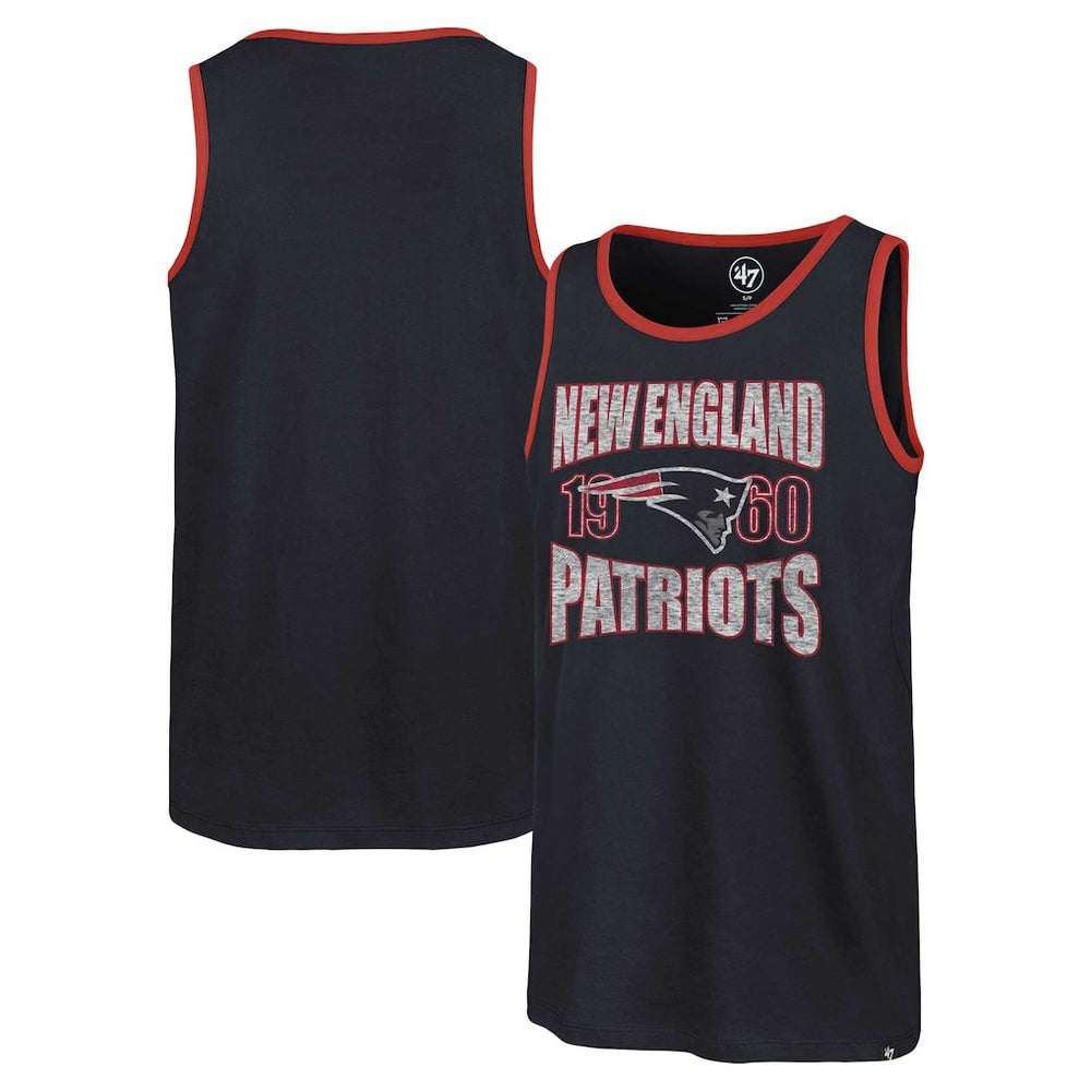 New England Patriots 47 brand '47 Upload Franklin Tank Top