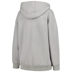 Minnesota Vikings The Wild Collective Women's Faux Fur Lined Tri-Blend Full-Zip Hoodie
