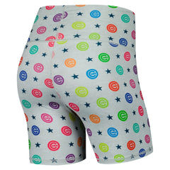 Chicago Cubs Terez Women's TLC Rainbow Shorts | MLB For sale