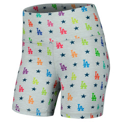 Los Angeles Dodgers Terez Women's TLC Rainbow Shorts | MLB Discount