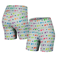 MLB Merchandise Terez Women's TLC Rainbow Shorts | MLB Near me