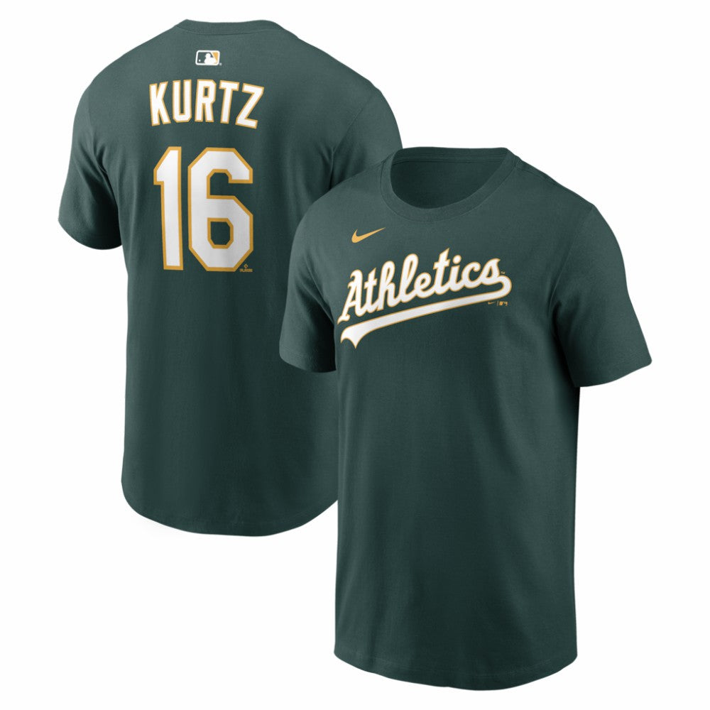 Nick Kurtz Athletics Nike Name & Number T-Shirt | MLB On Sale