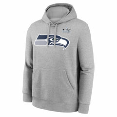 Seattle Seahawks Nike Jaxon Smith-Njigba Super Bowl LX Patch Name & Number Hoodie
