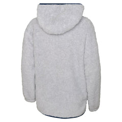 Colorado Avalanche Girls Youth Ultimate Teddy Fleece Pullover Hoodie On Sale