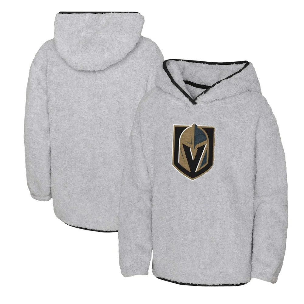 Vegas Golden Knights Girls Youth Ultimate Teddy Fleece Pullover Hoodie On Sale