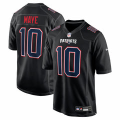 New England Patriots Nike Drake Maye Fashion Game Jersey
