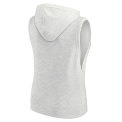 Dallas Cowboys Fanatics Women's Lounge Script Sleeveless V-Neck Pullover Hoodie