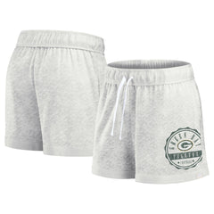 Green Bay Packers Fanatics Women's Vintage Badge Shorts