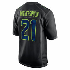 Seattle Seahawks Nike Devon Witherspoon Super Bowl LX Patch Carbon Fashion Game Jersey