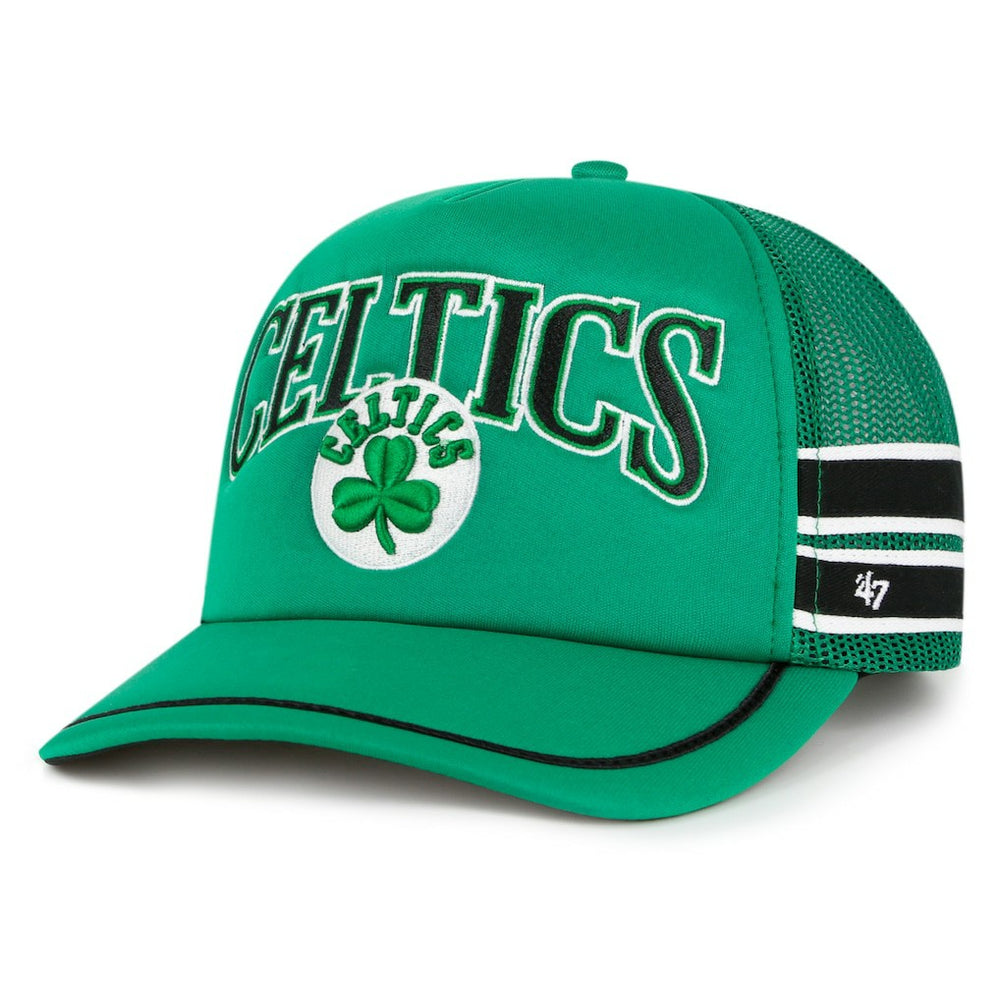 Boston Celtics '47 Sidebrand Stripes Trucker Adjustable Hat Online