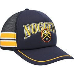 Denver Nuggets '47 Sidebrand Stripes Trucker Adjustable Hat sale On Sale