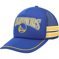 Golden State Warriors '47 Sidebrand Stripes Trucker Adjustable Hat sale Discount