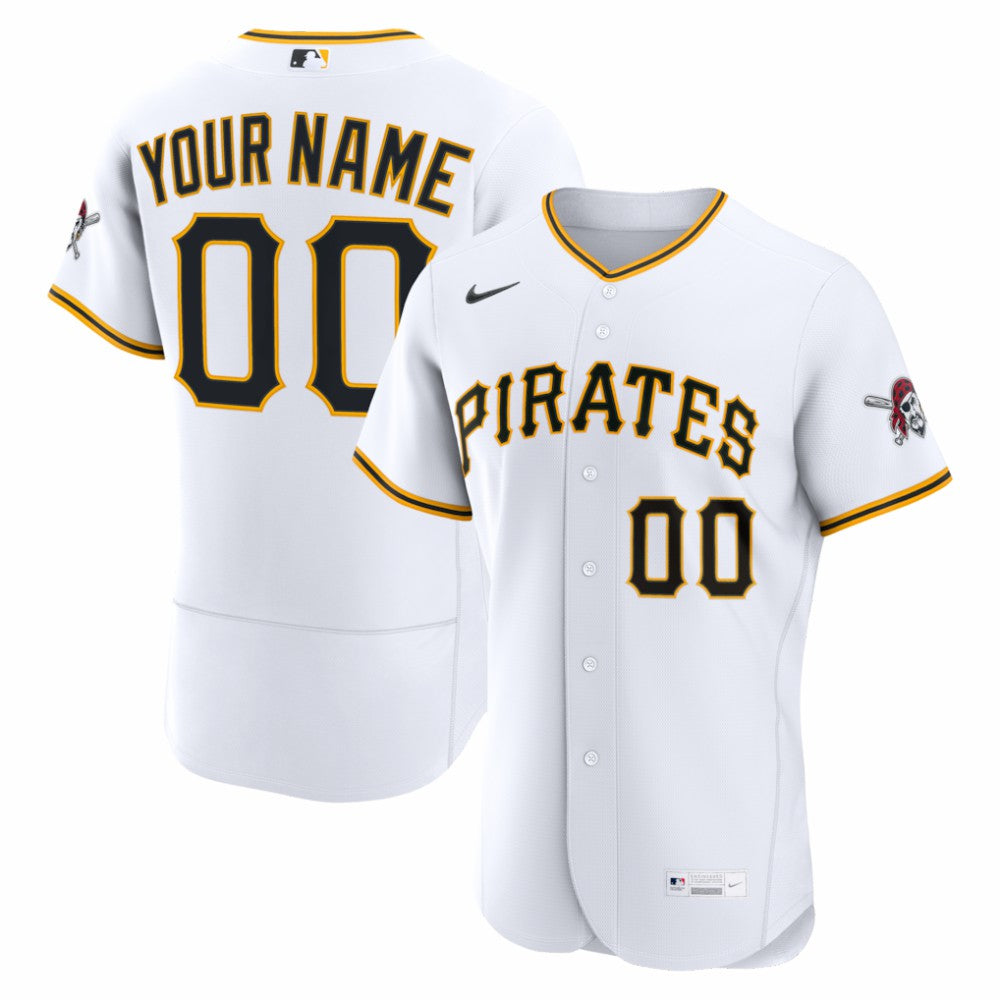 Pittsburgh Pirates Nike Home Authentic Custom Jersey | MLB Sale