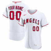 Los Angeles Angels Home Authentic Custom Jersey - White