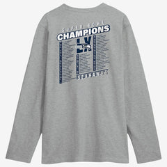 Seattle Seahawks Fanatics Super Bowl LX Champions Best Teammates Roster Long Sleeve T-Shirt