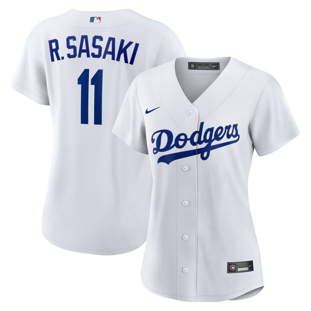 Rōki Sasaki Los Angeles Dodgers Women's Replica Jersey - White