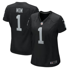 Las Vegas Raiders Nike Number 1 Mom Women's Game Jersey