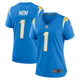 Los Angeles Chargers Nike Number 1 Mom Women's Game Jersey