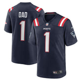 New England Patriots Nike Number 1 Dad Game Jersey