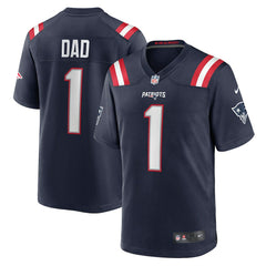 New England Patriots Nike Number 1 Dad Game Jersey