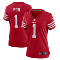 San Francisco 49ers Nike Number 1 Mom Women's Game Jersey
