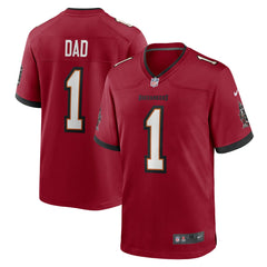 Tampa Bay Buccaneers Nike Number 1 Dad Game Jersey