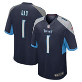 Tennessee Titans Nike Number 1 Dad Game Jersey