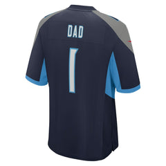 Tennessee Titans Nike Number 1 Dad Game Jersey