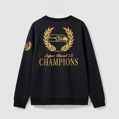 Seattle Seahawks Fanatics Super Bowl LX Champions USA 250 NFL Gold Standard Fleece Sweatshirt