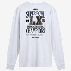 Seattle Seahawks Nike Super Bowl LX Champions Long Ball Long Sleeve T-Shirt