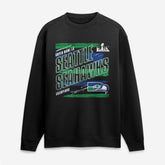 Seattle Seahawks Fanatics Super Bowl LX Champions Classic Stripes Legacy Fleece Sweatshirt