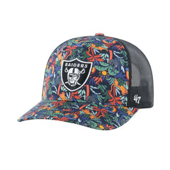 Las Vegas Raiders 47 brand '47 Youth Jungle Gym Trucker Adjustable Hat
