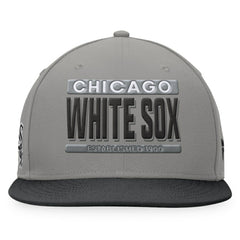 Chicago White Sox Fanatics Line Drive Two-Tone Snapback Hat | MLB Outlet