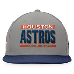 Houston Astros Fanatics Line Drive Two-Tone Snapback Hat | MLB Discount