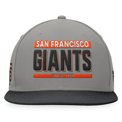 San Francisco Giants Fanatics Line Drive Two-Tone Snapback Hat | MLB For sale