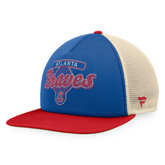 Atlanta Braves Fanatics Cooperstown Collection Talley Foam Trucker Snapback Hat | MLB New