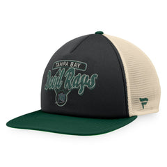 Tampa Bay Rays Fanatics Cooperstown Collection Talley Foam Trucker Snapback Hat | MLB Shop