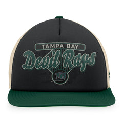 Tampa Bay Rays Fanatics Cooperstown Collection Talley Foam Trucker Snapback Hat | MLB Shop