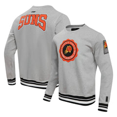 Phoenix Suns Pro Standard Crest Emblem Pullover Sweatshirt New