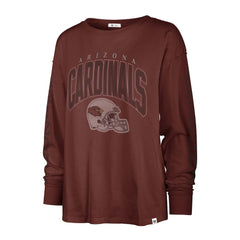 Arizona Cardinals 47 brand '47 Women's Tom Cat Lightweight Long Sleeve T-Shirt