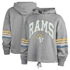 Los Angeles Rams 47 brand '47 Women's Upland Bennett Pullover Hoodie