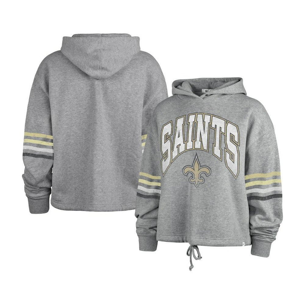 New Orleans Saints 47 brand '47 Women's Upland Bennett Pullover Hoodie