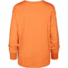 Cleveland Browns 47 brand '47 Women's Tom Cat Lightweight Long Sleeve T-Shirt
